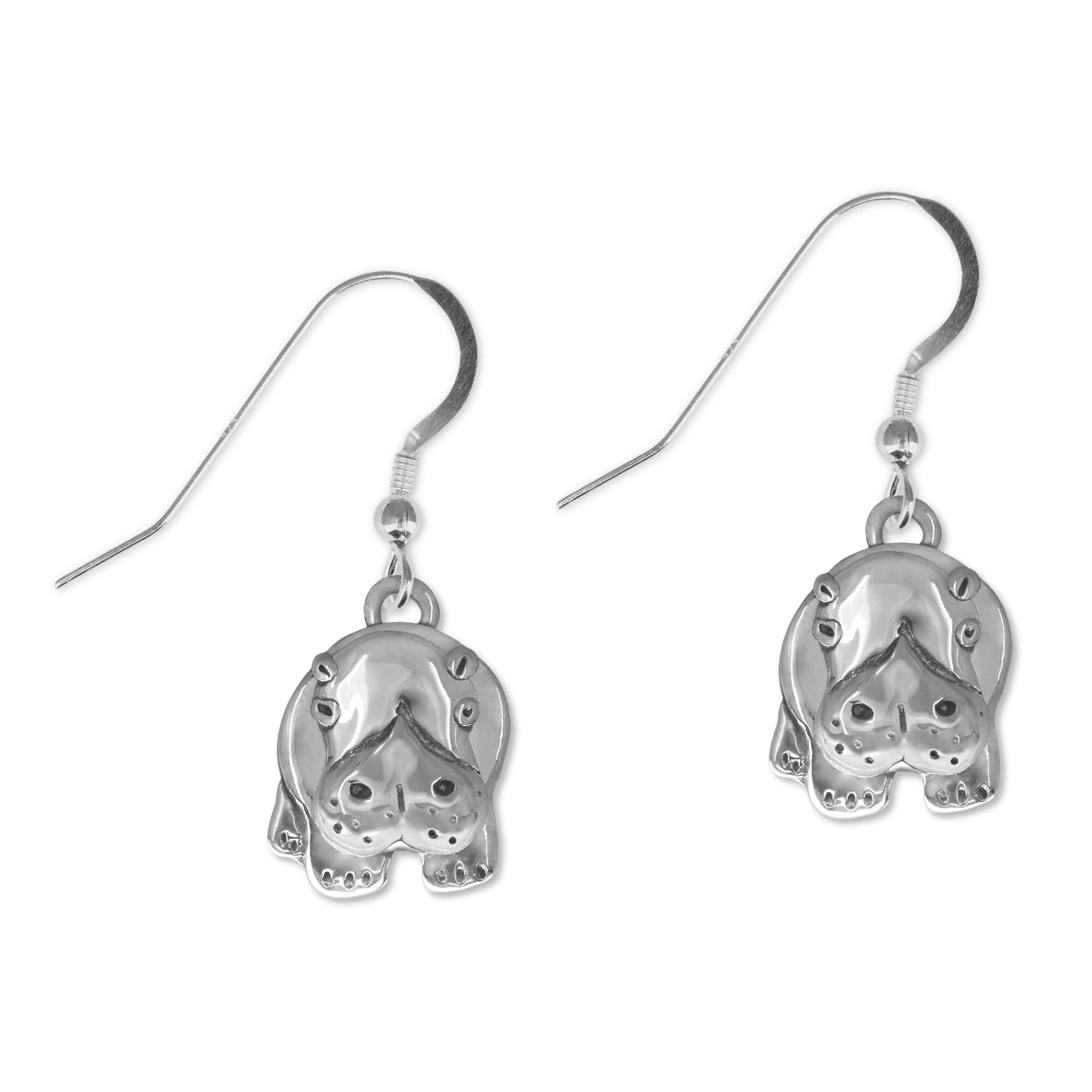 GNOCE Lindo Dije De Hipopótamo De Plata De Ley Con Diseño De Animales, Para Pulsera/collar, Regalo De Navidad Para Mujeres Y Esposas, Plata Esterlina, Circonita Cúbica