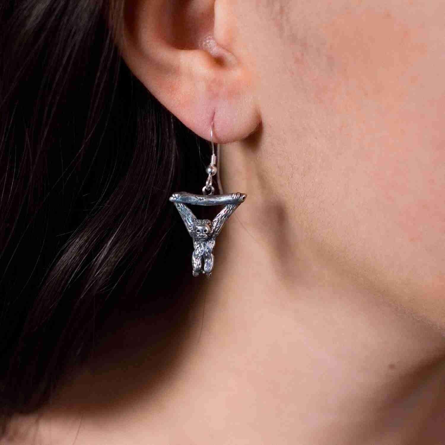Orangutan earrings sale