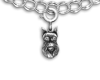 Schnauzer charm Miniature schnauzer gifts Schnauzer jewelry