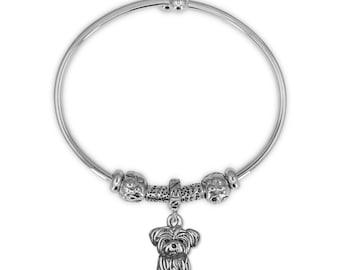 Shorkie European style Bracelet in Sterling Silver