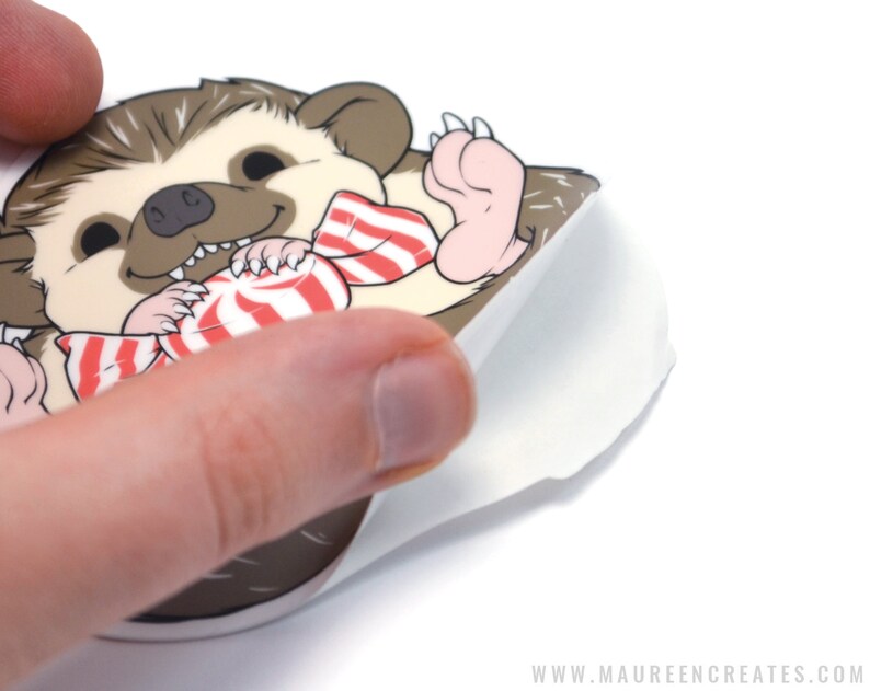 Hedgehog Sticker Waterproof Vinyl Sticker image 2