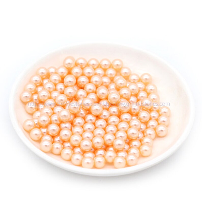 Champagne Vase Filler Pearl Spherical Bead NO HOLE plastic 6mm Etsy