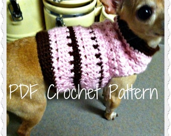 PDF Crochet Pattern Summer Fun Dog Dress INSTANT DOWNLOAD | Etsy