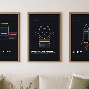 Funny Programmer Poster – Pair Programming, Software Engineer Gift, Digital Download image 4