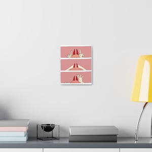 Power Blood Devil Sequence Canvas Gallery Print