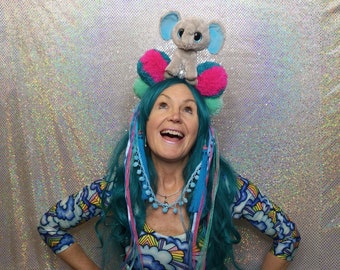 Fun fwiends headdress range - elephant festival headwear - Fairylove