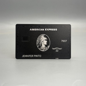 Amex centurion card replica - Etsy 日本
