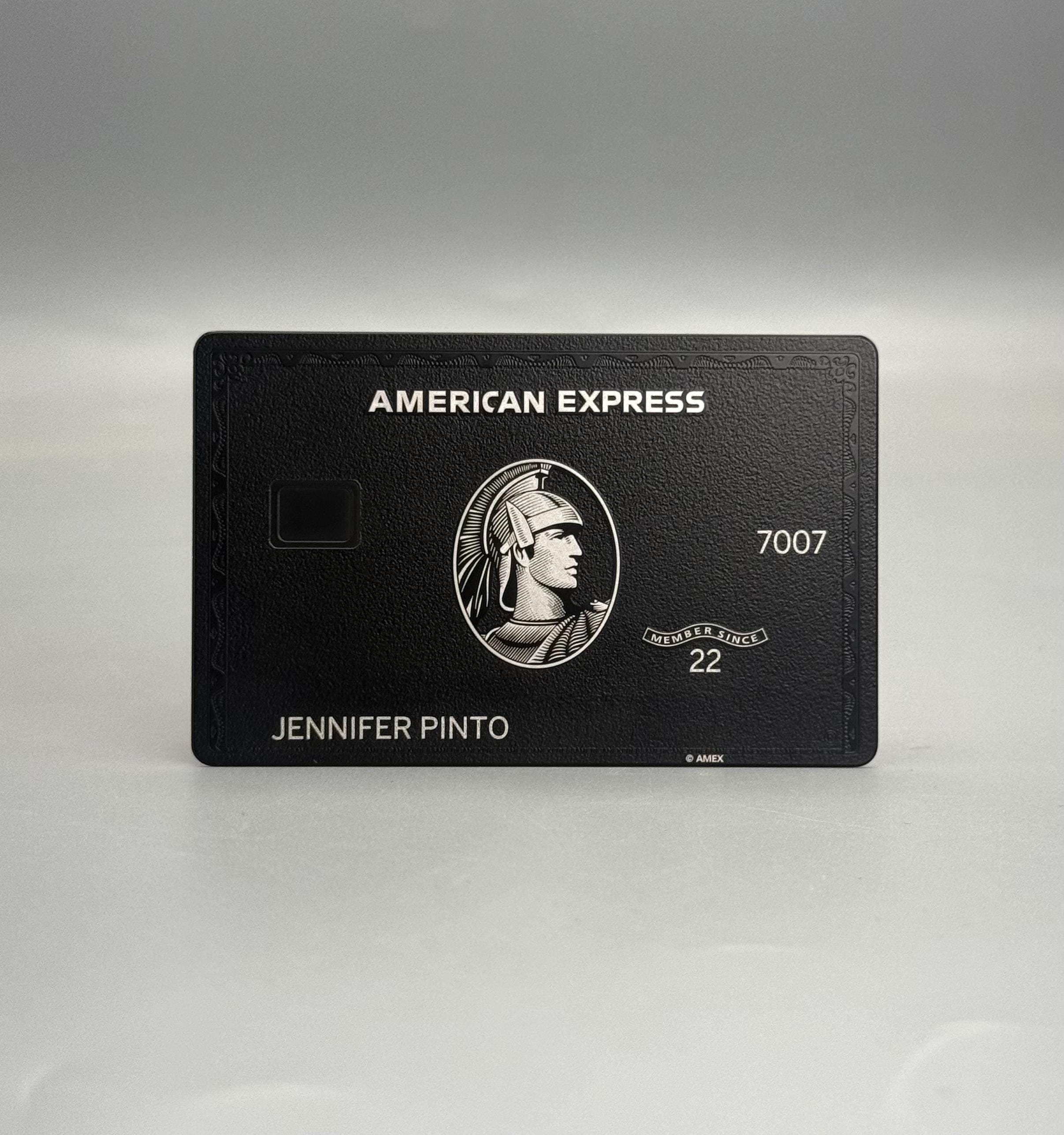 未使用　American Express Centurion ノベルティ品 American Express Centurion Card Replica - Etsy