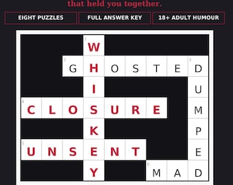 THE EX-FILES :A Crossword Book for Men Who Are Absolutely Fine