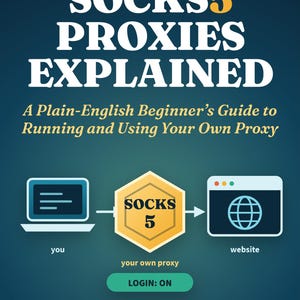 SOCKS5 Proxies Explained: Beginner's Guide to SSH Tunnel, DNS Leaks (PDF Ebook)