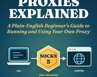 SOCKS5 Proxies Explained: Beginner's Guide to SSH Tunnel, DNS Leaks (PDF Ebook)
