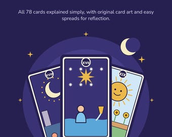 Tarot in Plain Words: Beginner's Guide to 78 Cards (PDF Download)