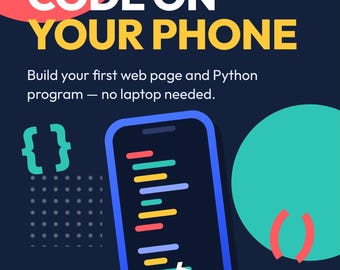 Learn to Code on Phone: HTML, CSS, Python Beginner Guide (PDF Download)