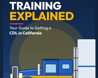 California CDL Guide: Entry-Level Driver Training Explained (PDF Ebook)