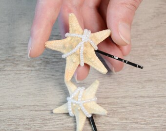 Starfish Hair Pins Gold Mermaid Costume Hair Clips Ocean Theme Etsy