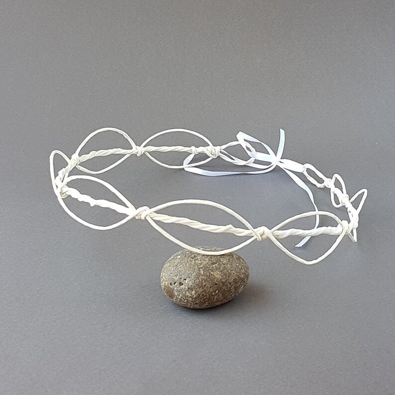 DIY Flower crown Blank Flower crown Tiara White base Etsy