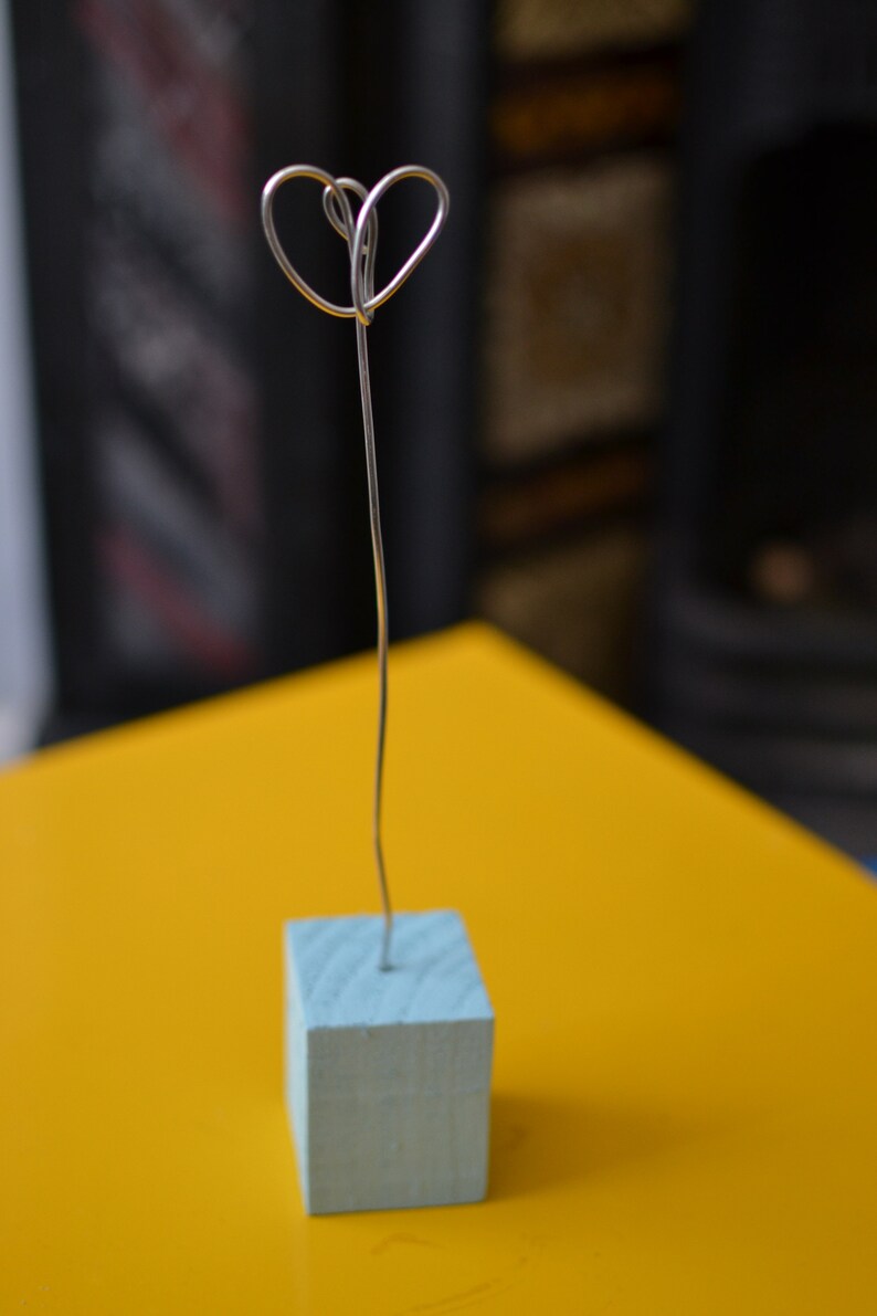 Wedding Table Number Stands HANDMADE Wood/wire Place Etsy UK