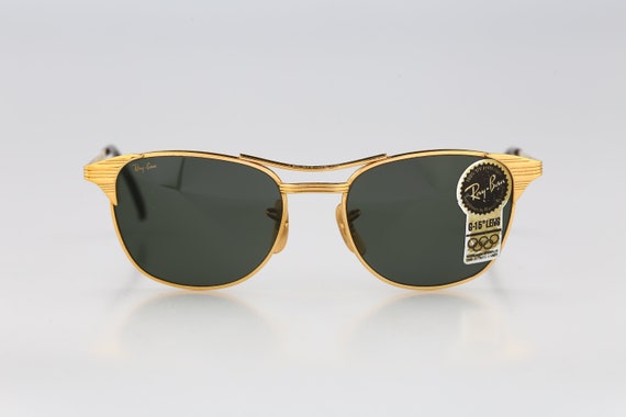 ray ban signet gold vintage