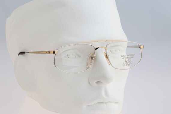 Roman Rothschild Of Switzerland R1042 03 Vintage 80s Gold And Etsy
