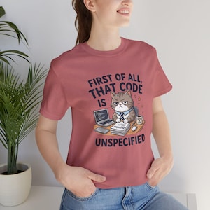 Medical Coder Cat T-Shirt | That Code Is Unspecified | Medical Coding