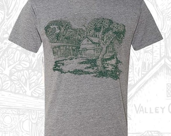 Philadelphia VALLEY GREEN INN Unisex Tee Shirt -- Paul Carpenter Art