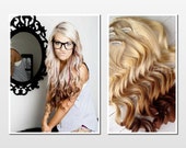Items Similar To Blonde Dip Dye Copper I Tip Tie Dye Hair