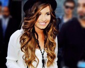 Items Similar To Ombre Hair Extensions Demi Lavato Dark