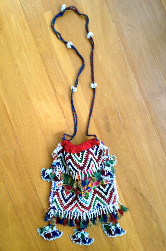Vahida Handbag OOAK vintage beaded Handbag
