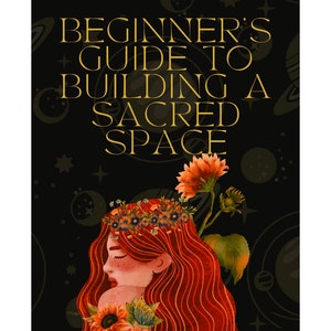 Beginners Guide to Building A Sacred Space Ebook, Printable Digital Download, Ritual Altar, DIY Home Improvement, Meditation and Yoga Room