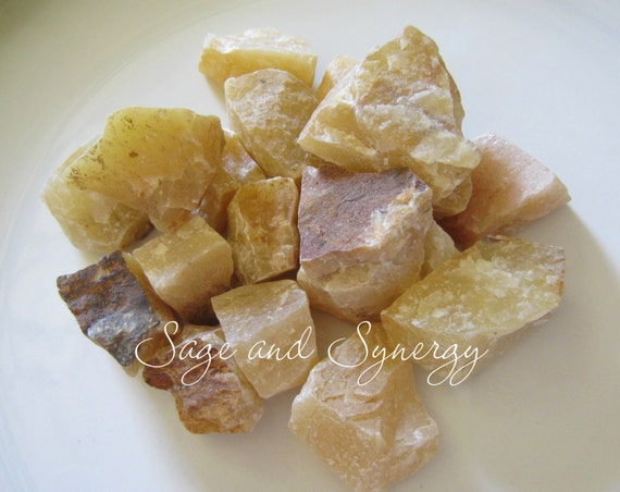 Raw Yellow Aventurine Crystals Yellow Quartz Gemstones Etsy