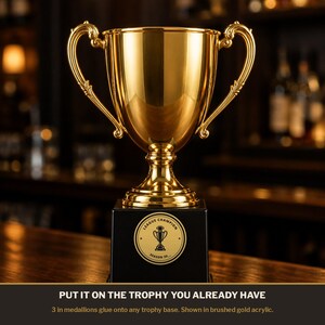 Pakiet Fantasy Football Trophy SVG, tabliczka mistrzowska, ostatnie miejsce, plik laserowy z zasadami ligi DXF zdjęcie 2