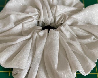 Coletero gigante blanco brillante, 100% algodón