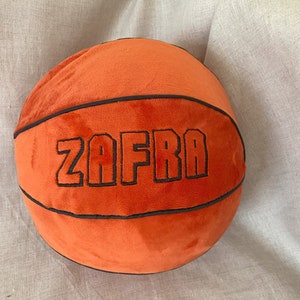 Personalized Basketball Plush Pillow