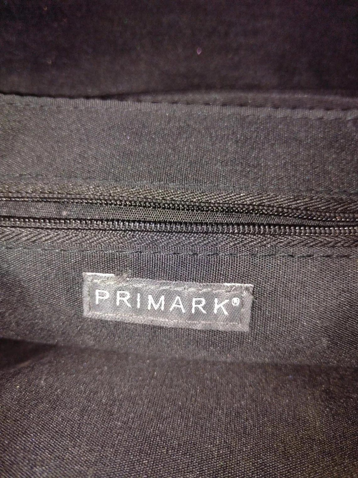 Primark Black Quilted Shoulder Bag Gold Chain Crossbody, foto 4 di 4