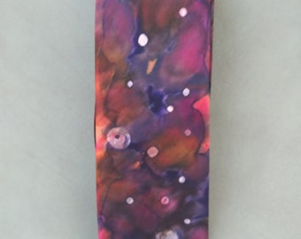 Hand Painted Silk Galaxy Necktie