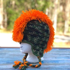 Crochet Mohawk Hat: Handmade Winter Fun Hat