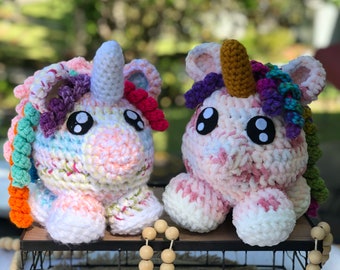 Unicorn Plush Stuffed Animals. Rainbow Unicorn.