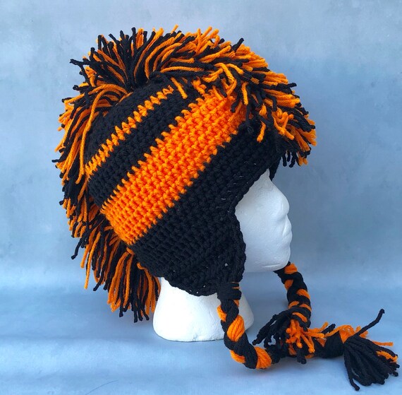 Mohawk Hat. Crochet Mohawk Hat - Etsy
