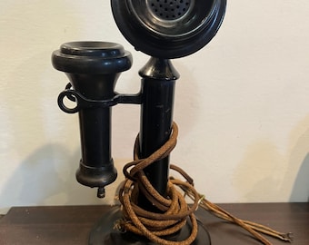 Western Electric Candlestick Telephone Antique Early 20th Century