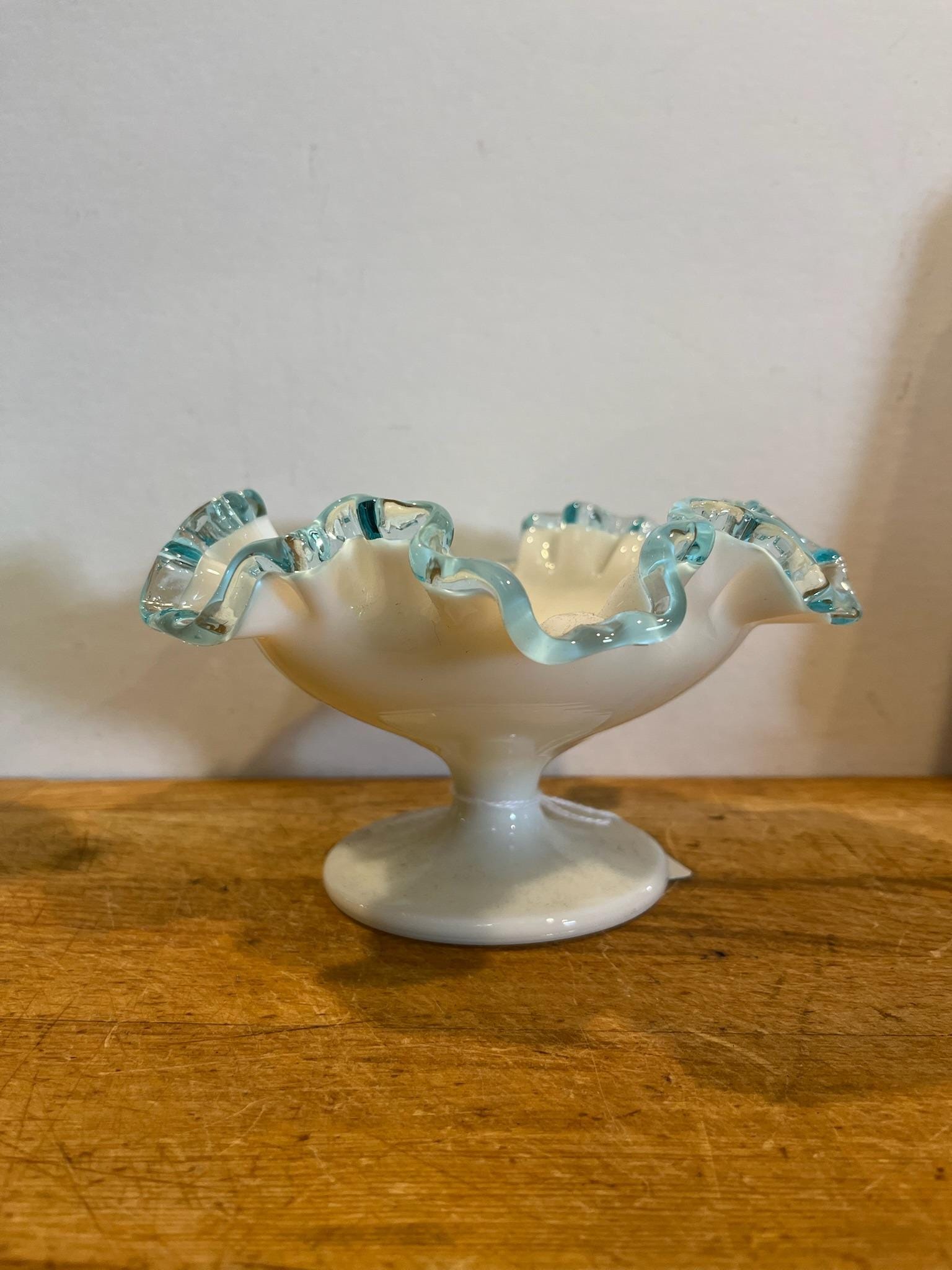 Fenton Aqua Crest - Etsy