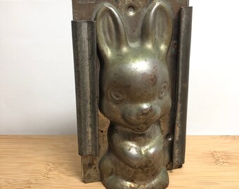 Vintage Easter Bunny Chocolate Mold