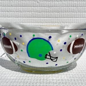 football helmet candy dish Ceramic Chip & Dip Server Rust & Cinder Container and tray are microwavable and dishwasher safe Touch Down 12 Count