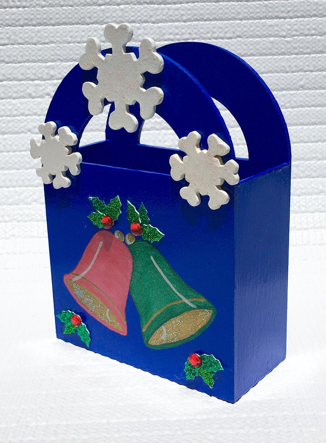 Christmas Holiday Gift Boxes Set of 3 Reusable Ecofriendly Etsy