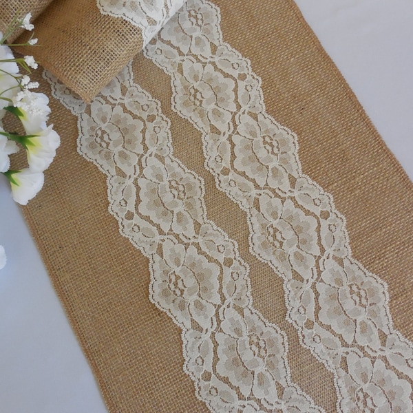 Tela di ragno tabella corridore tabella corridore rustico tavolo arredamento nuziale doccia Sposa Cerimonia