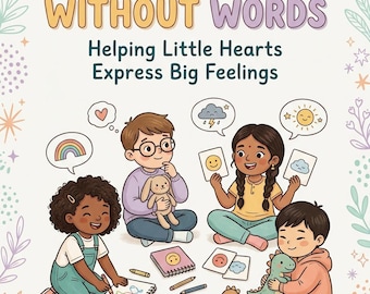 Feelings Without Words Workbook | Visual Emotions Activities for Kids Ages 4-8 (Digital Download)