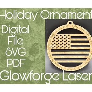 1923 Pledge of Allegiance Flag Ornament SVG File