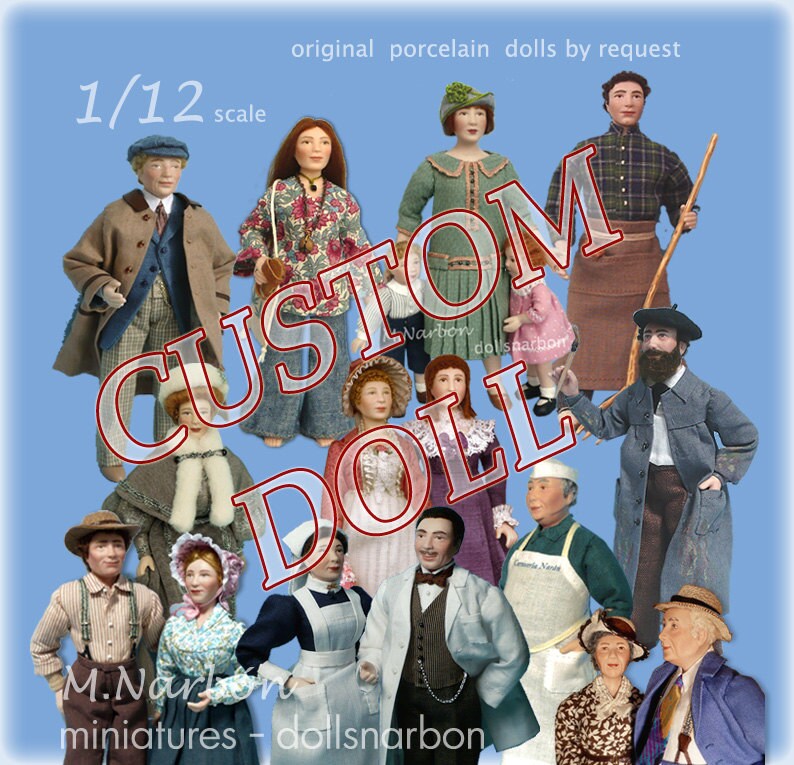 custom porcelain dolls