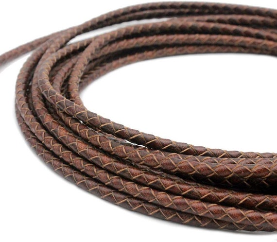 Replacement Braided Leather Cord Bracelet Repair 