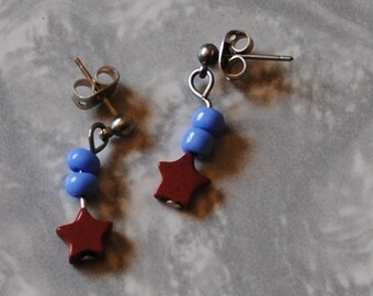 red jasper star earrings (23)