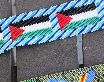Palestine Blue Bracelet